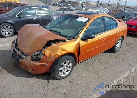 2005 Dodge Neon Sxt z USA, uszkodzony, nr VIN 1B3ES56C95D136384